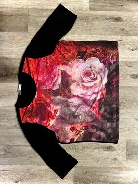 Women’s Art Deco 1/2 Sleeve Crew Neck Tee by California Concepts ; Size 2xl-3xl